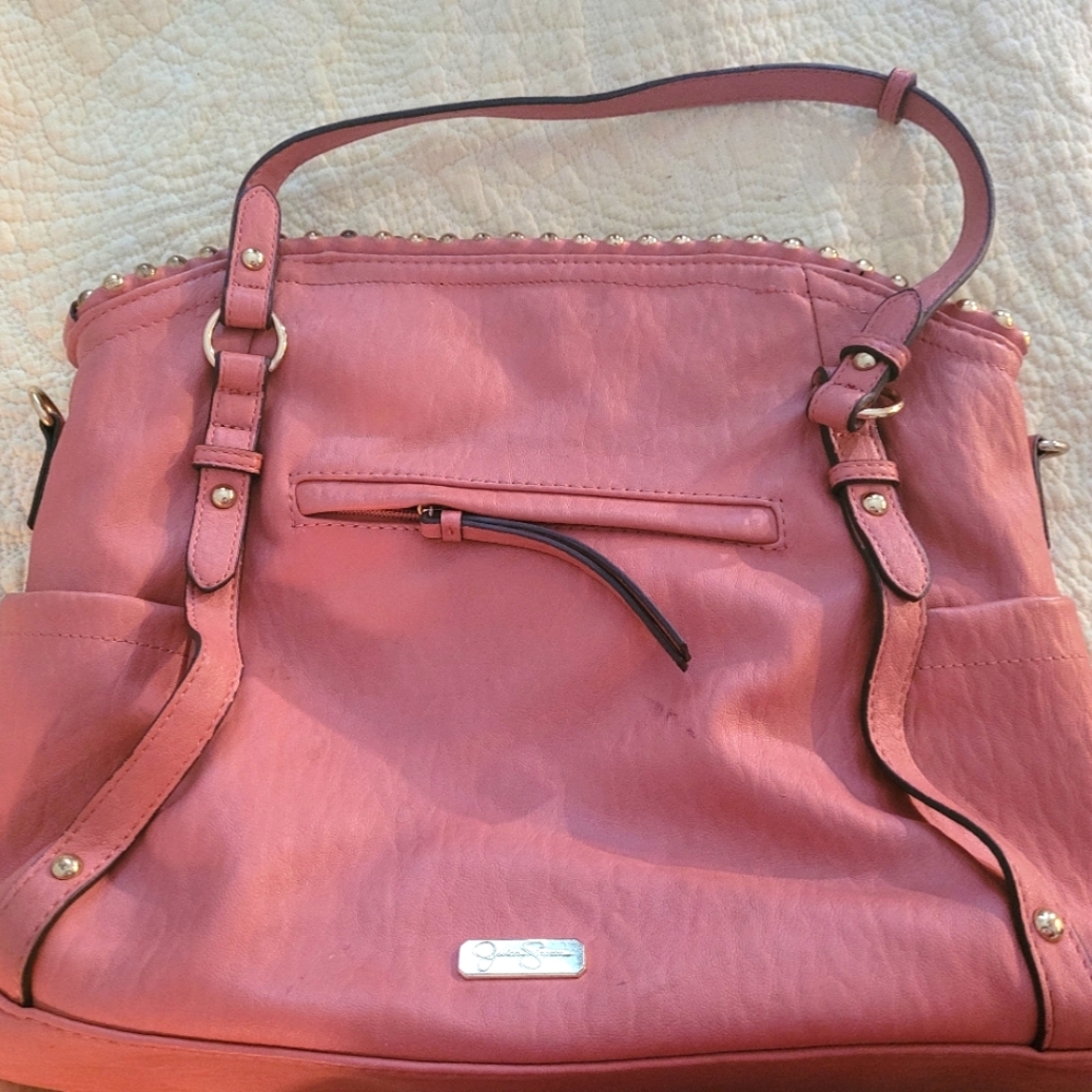 Jessica Simpson rose purse